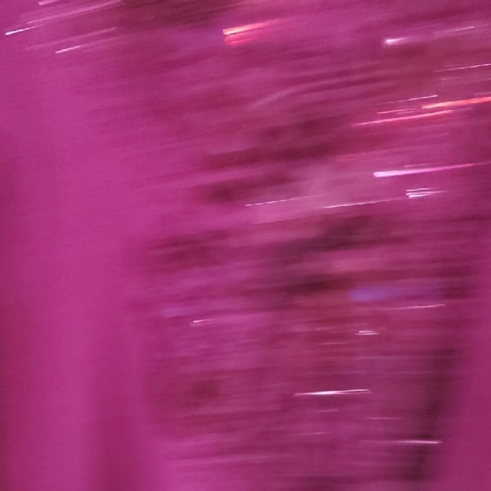 Chico's Magenta Sequin Floral Rayon Blend Blouse - Picture 5 of 8